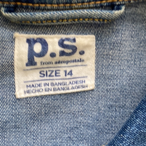 Embroidered denim jacket - Picture 3 of 3